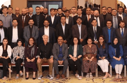 Gabor George Burt's Slingshot Framework at Movenpick Hotel, Karachi