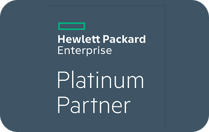HPE Platinum Partner badge
