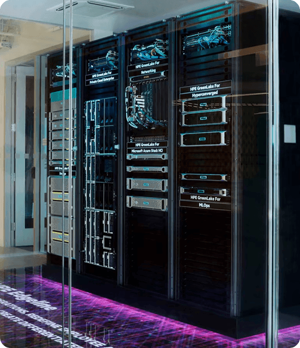 HPE data center solution portfolio