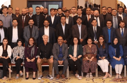 Gabor George Burt's Slingshot Framework at Movenpick Hotel, Karachi