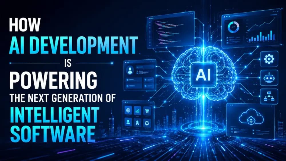 How AI Development Is Powering the Next Generation of Intelligent Software