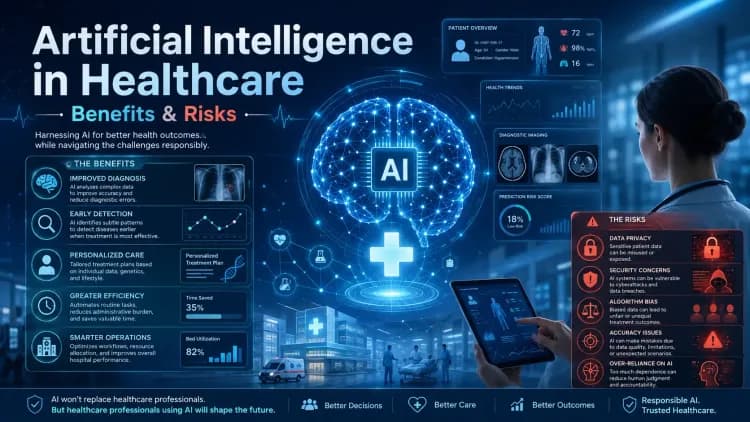 Artificial Intelligence in Healthcare: Benefits & Risks