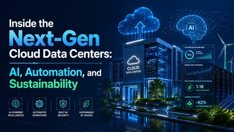 Inside the Next-Gen Cloud Data Centers: AI, Automation, and Sustainability