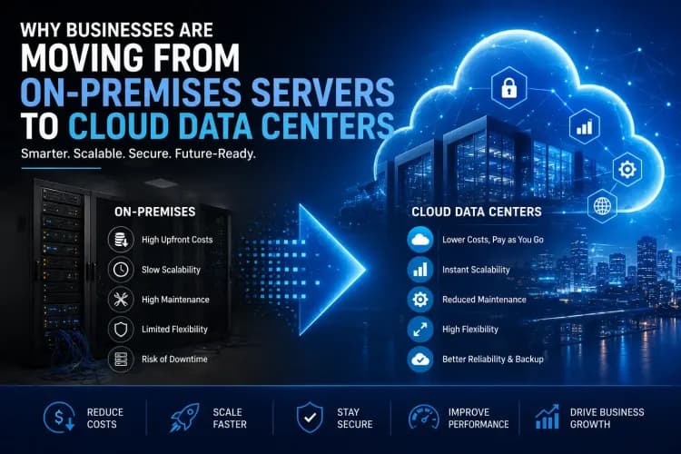 Why Businesses Are Moving from On-Premises Servers to Cloud Data Centers