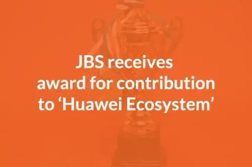 JBS receives award for contribution to ‘Huawei Ecosystem’